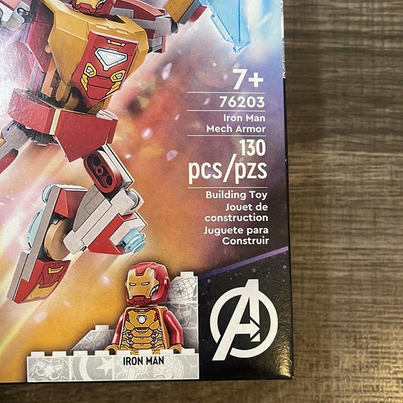 LEGO MARVEL AVENGERS IRON MAN MECH ARMOR #76203 * NEW * - Picture 2 of 3